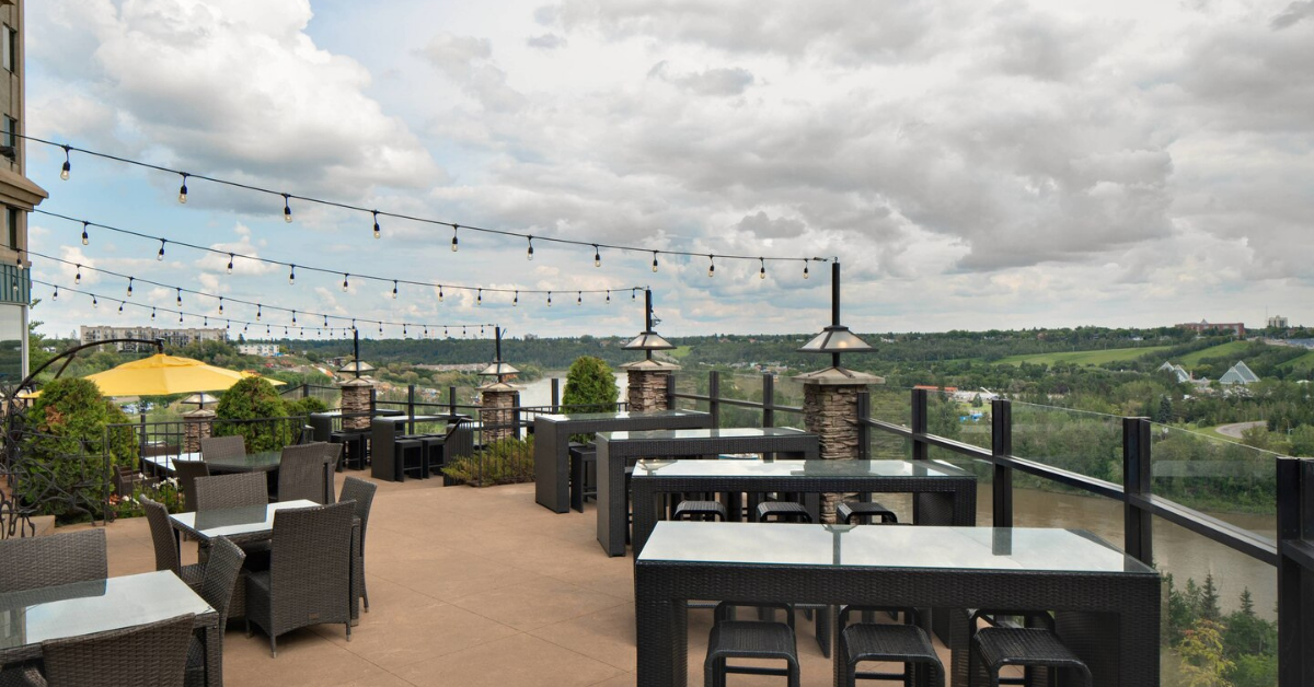 best hotel patios in edmonton