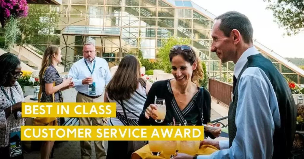best in class customer service award